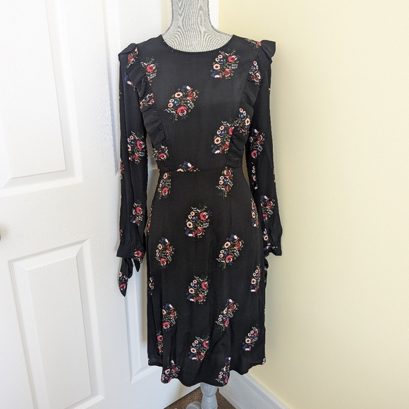 FRNCH Midi Dress - Size S/M - Picture 1 of 4